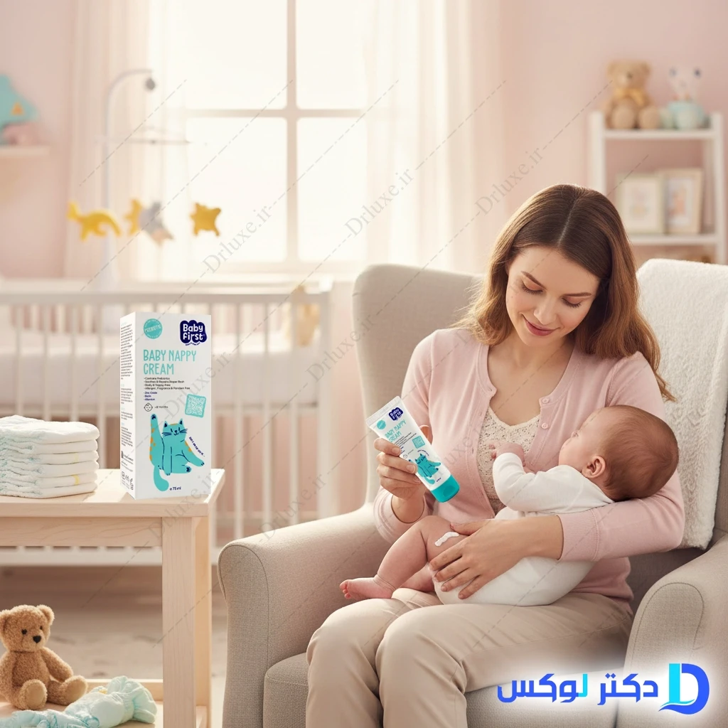 کرم سوختگی پای کودک بیبی فرست